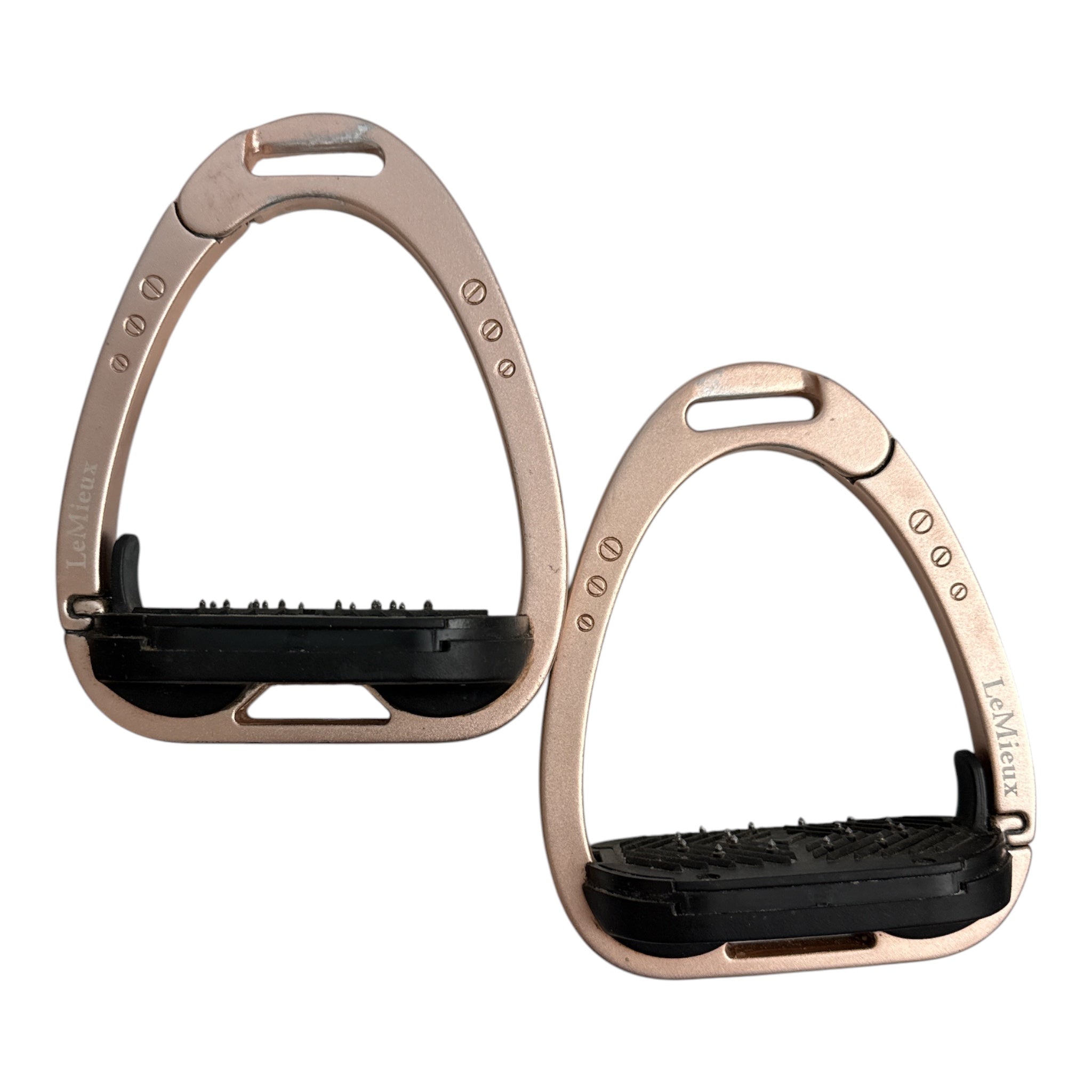 LeMieux Vector Balance Stirrups -  Rose Gold