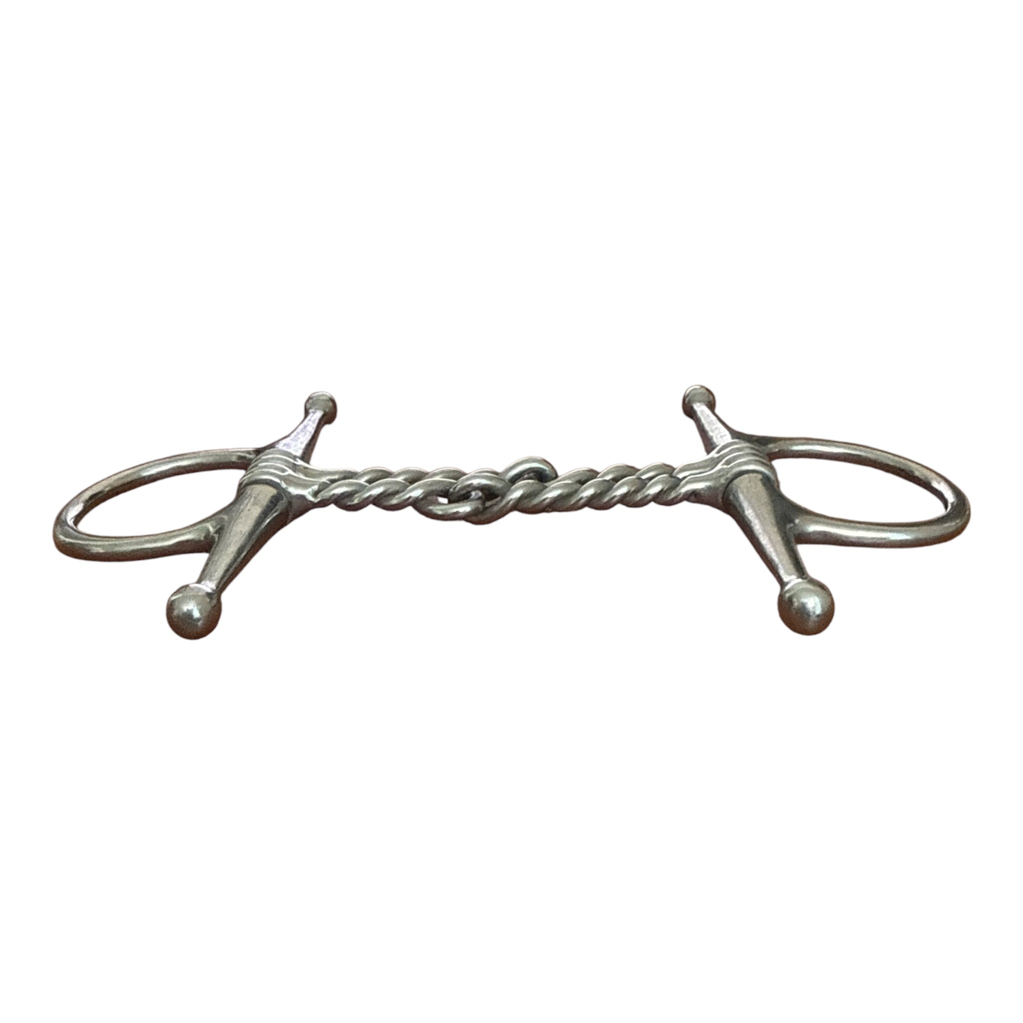 Korsteel Double Twisted Wire Full Cheek Bit - Pony / 4"