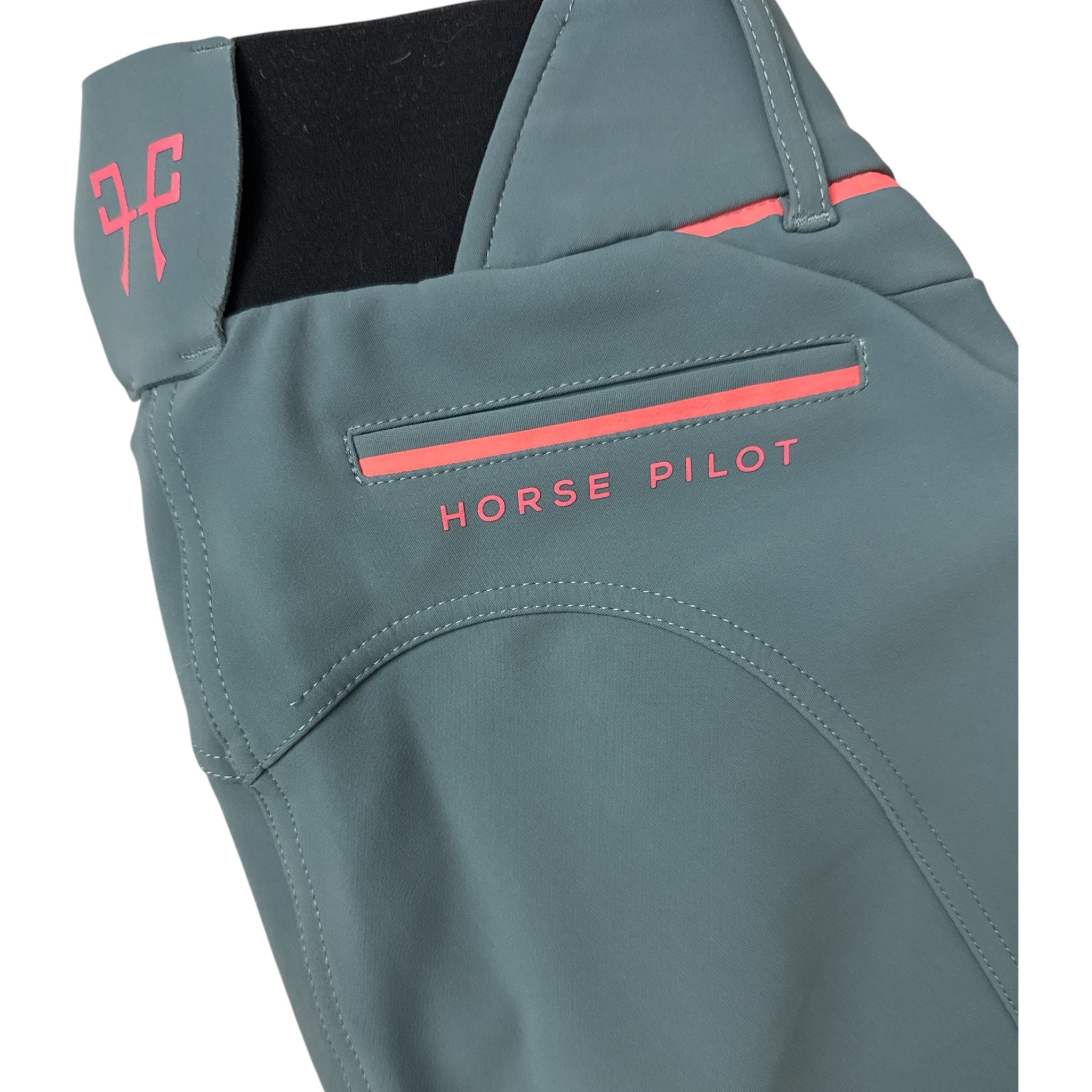 Horse Pilot X-Design Breeches -  Grey Blue / Size Small
