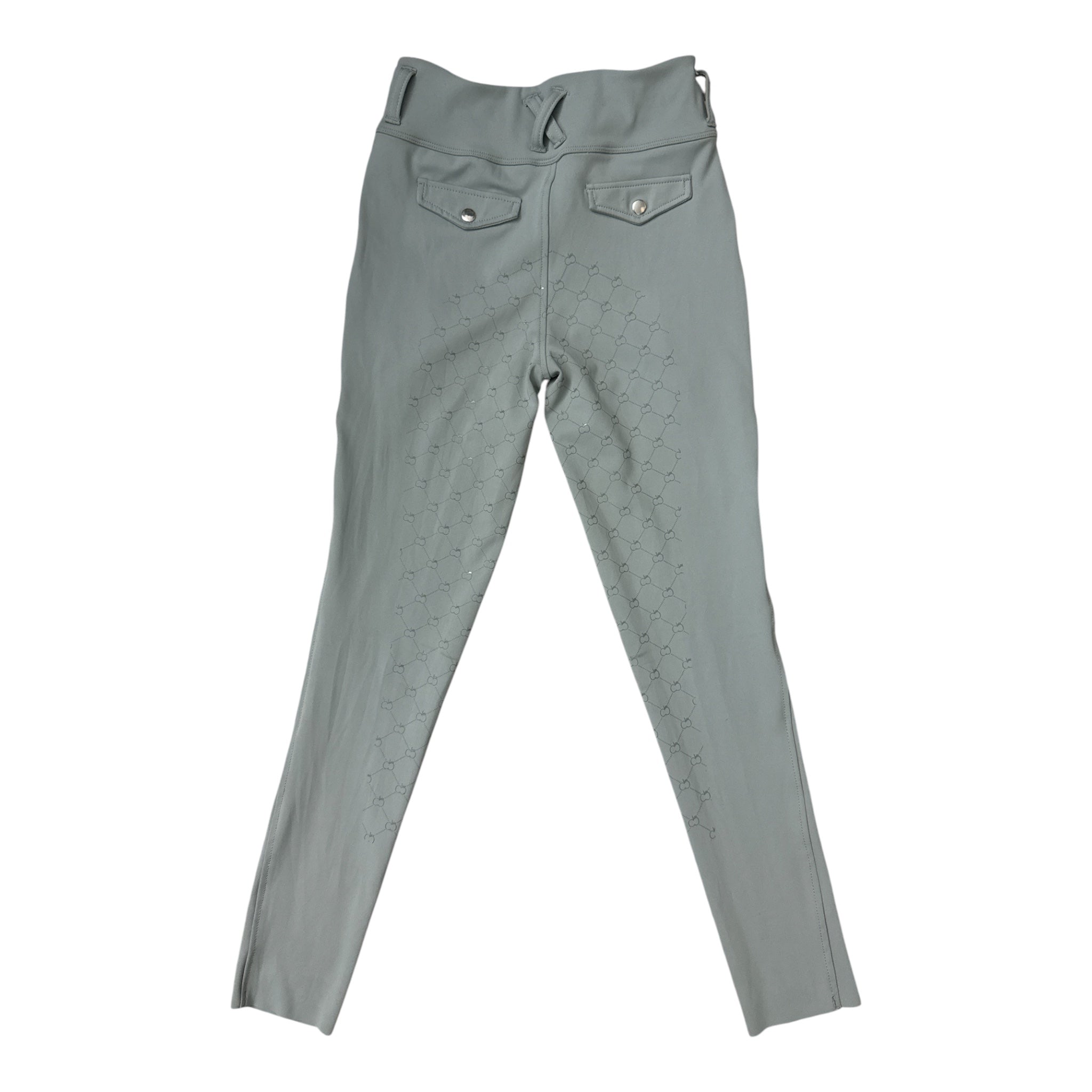Dapplebay Kids Essential Silicone Full Seat Tights  - Grey / Size Youth 14/16