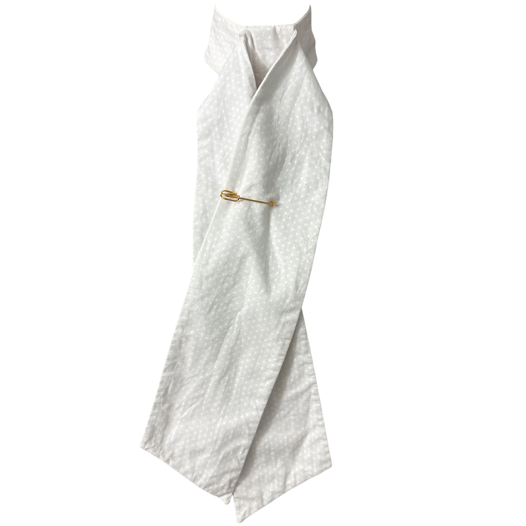 Style Stock Stock Tie - White Dot / One Size