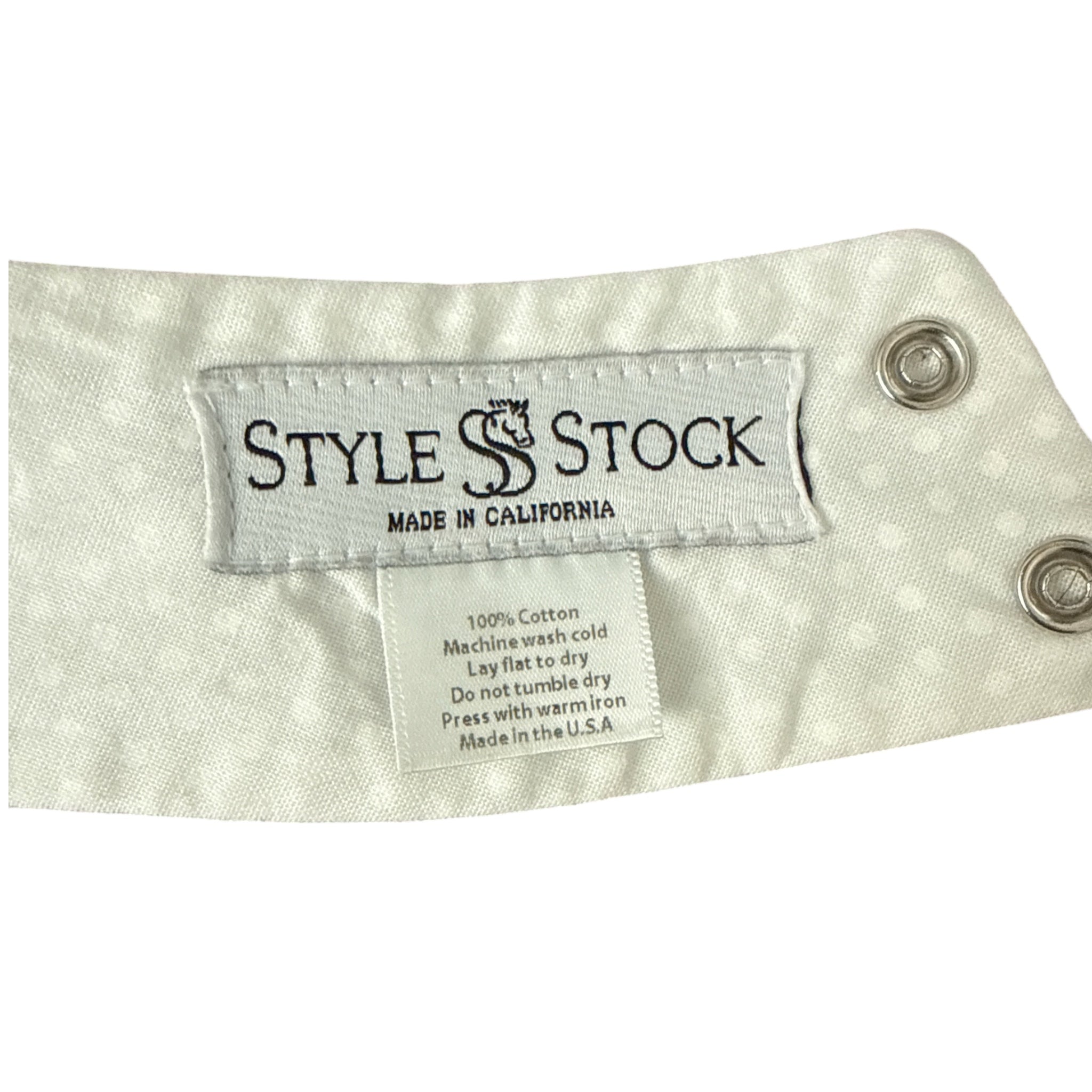 Style Stock Stock Tie - White Dot / One Size