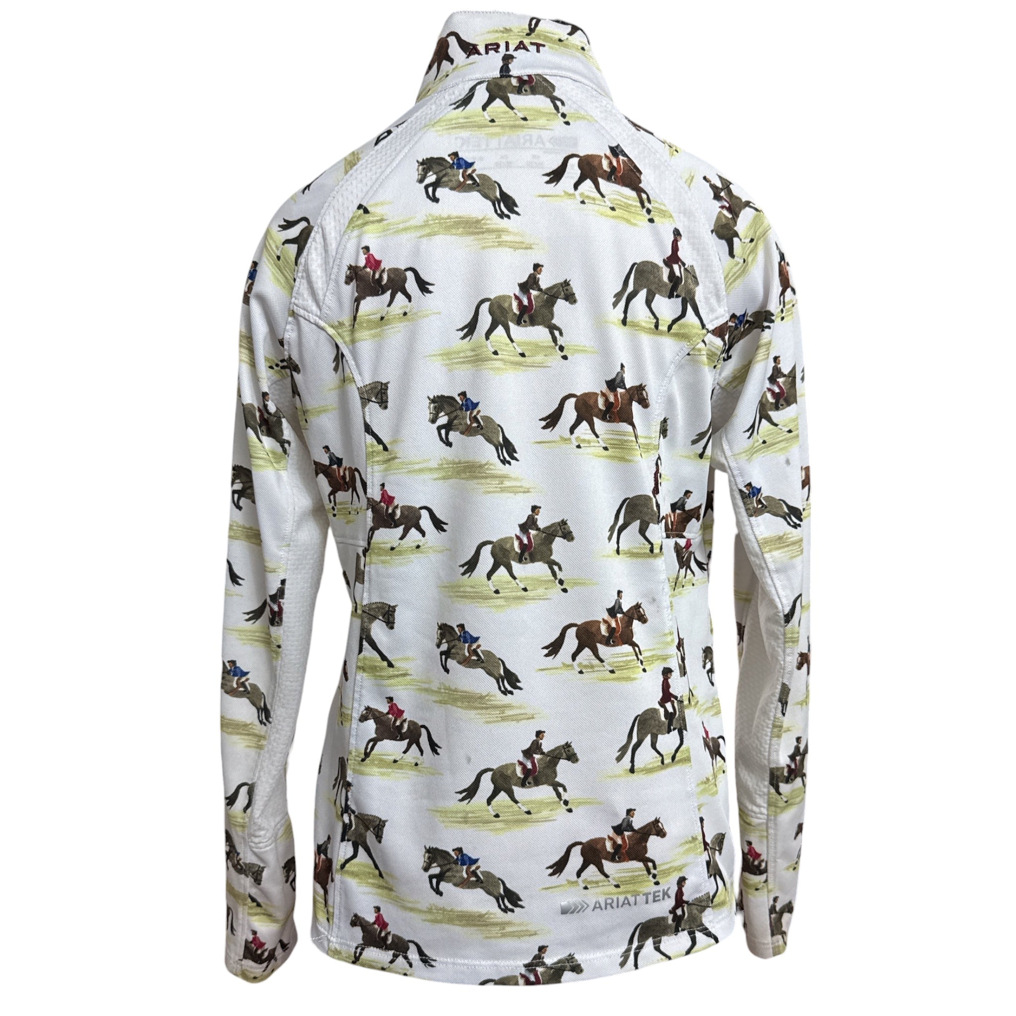 Ariat Youth Sunstopper 2.0 Shirt - Good Show Horse Print / Size Medium Youth (10)