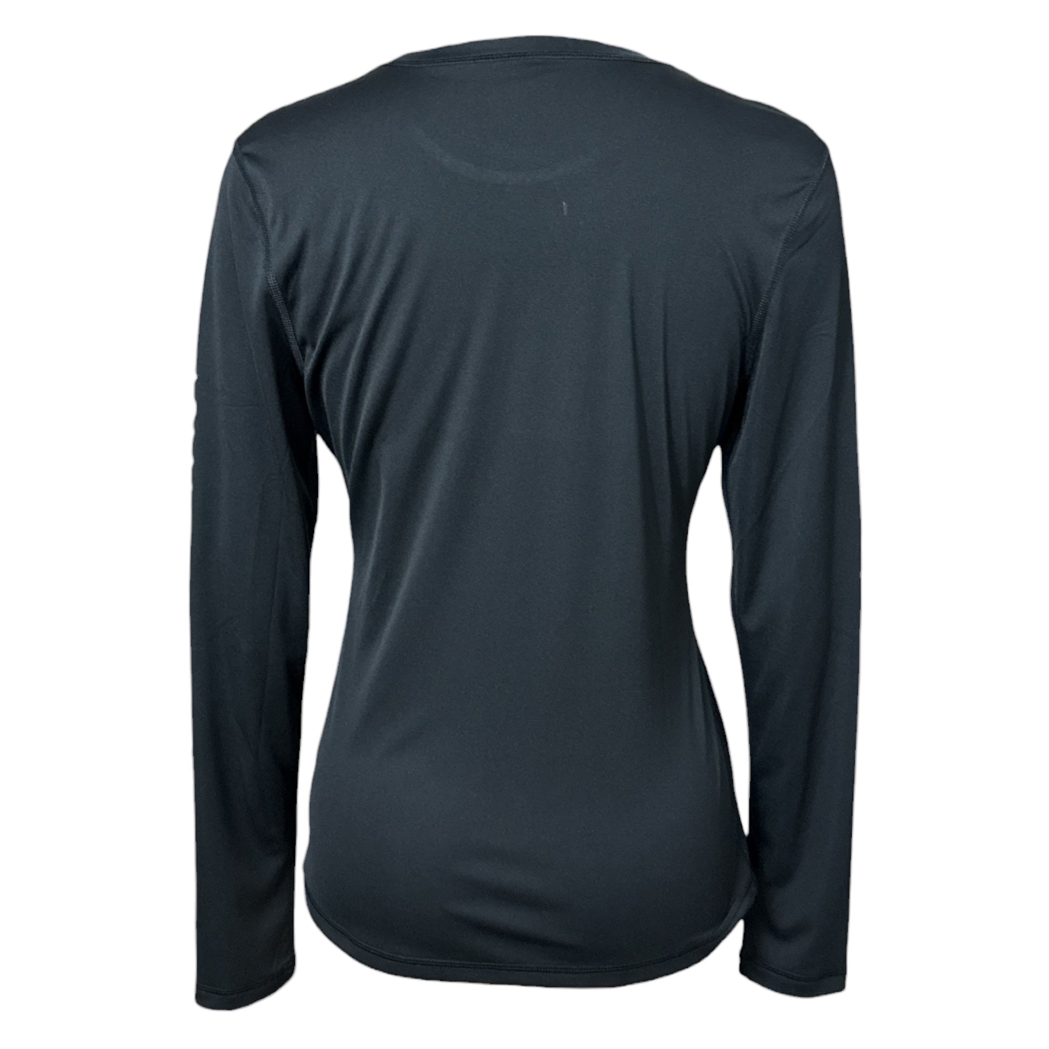 Asmar Equestrian Sustainable Long Sleeve Logo Tee - Black / Size Medium
