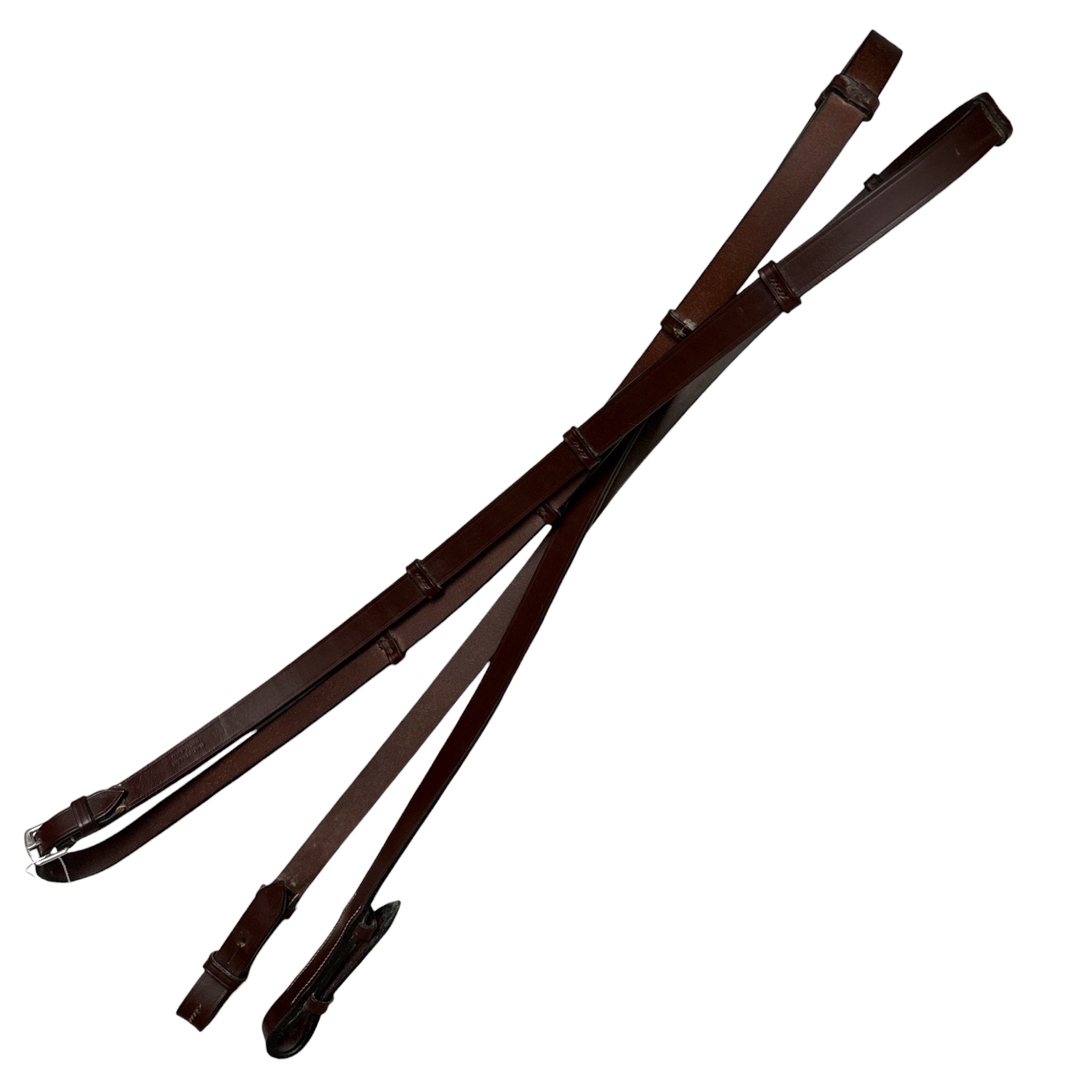 Hadfield's Saddlery Flat Leather Reins - 3/4 "