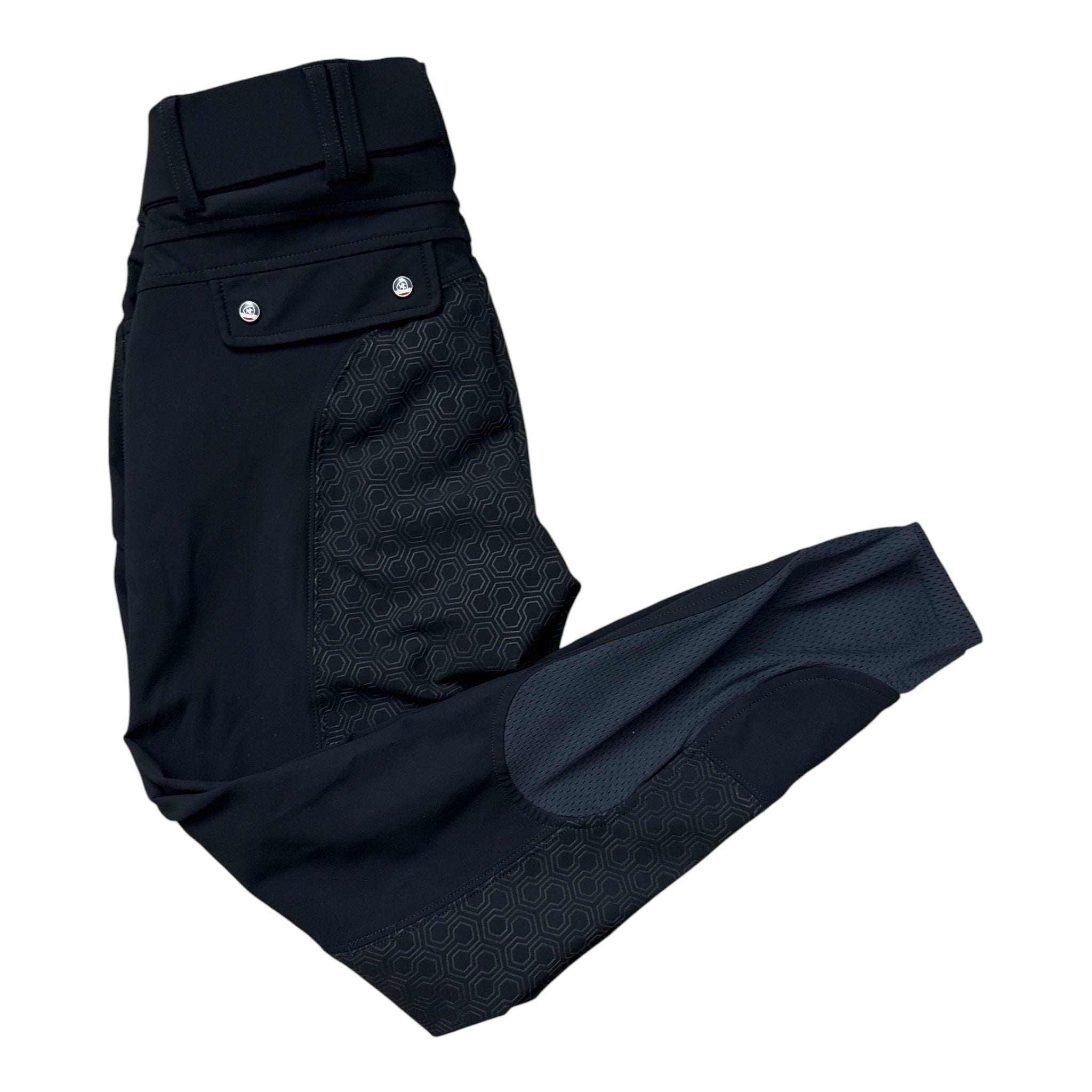 Ariat Tri Factor Grip Full Seat Breech - Black / Size US 28 R