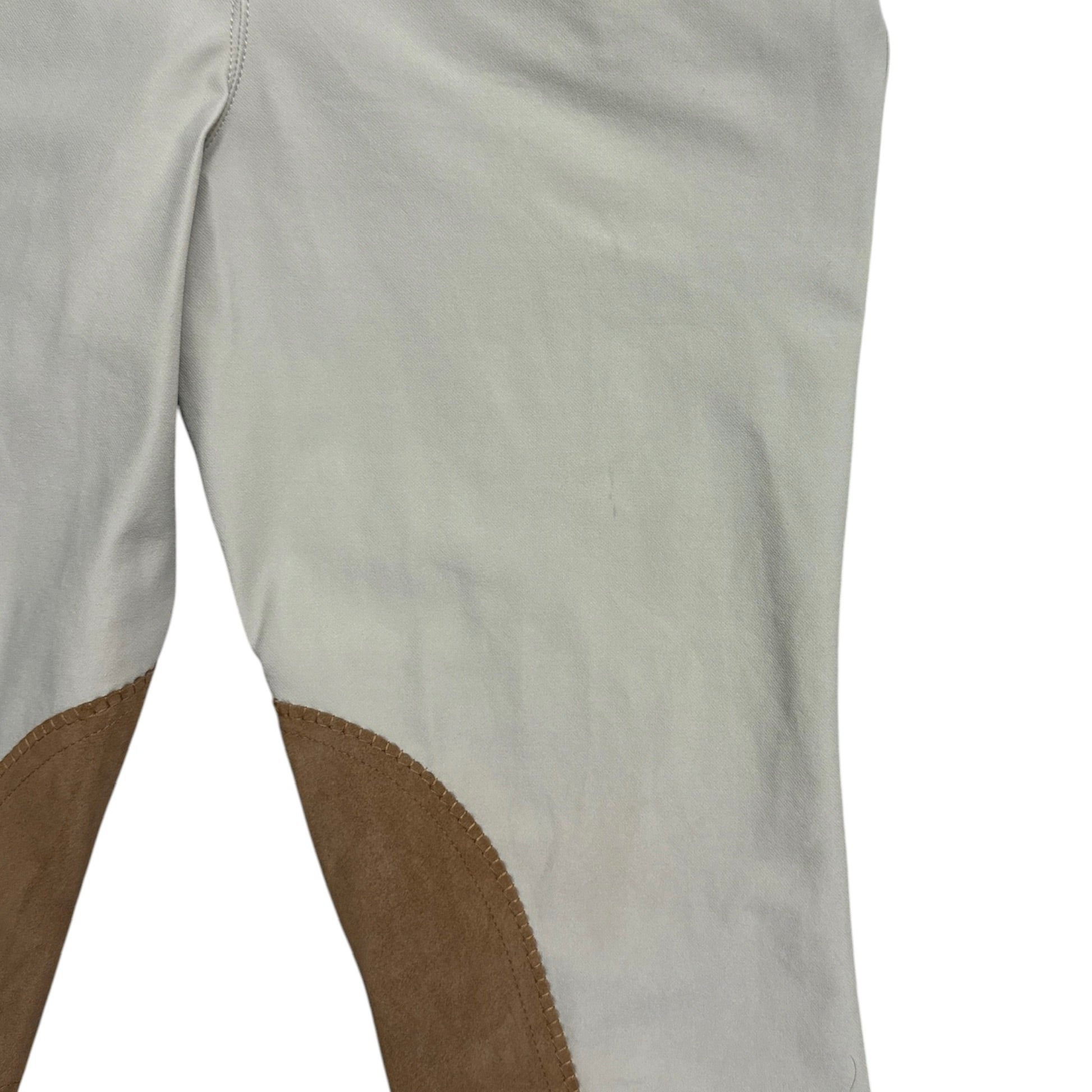 Equinavia Erik Mens Show Knee Patch Breeches - Tan / Size US 30