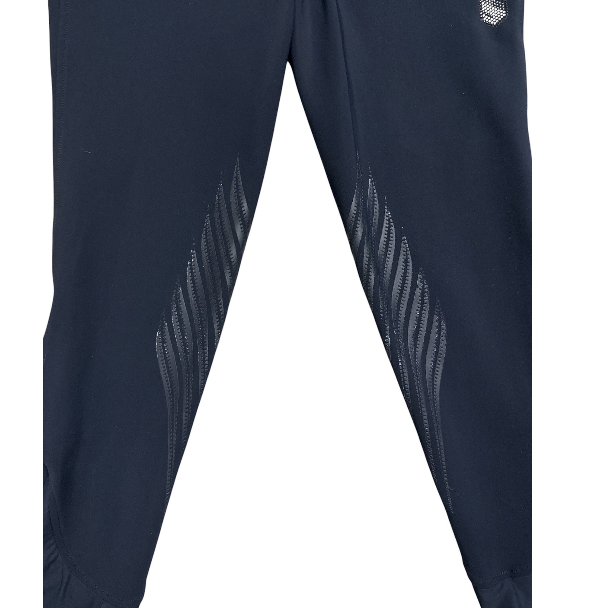 Samshield Mathilde Breeches Knee Grip - Navy Blue / Size FR 34 (US 24)