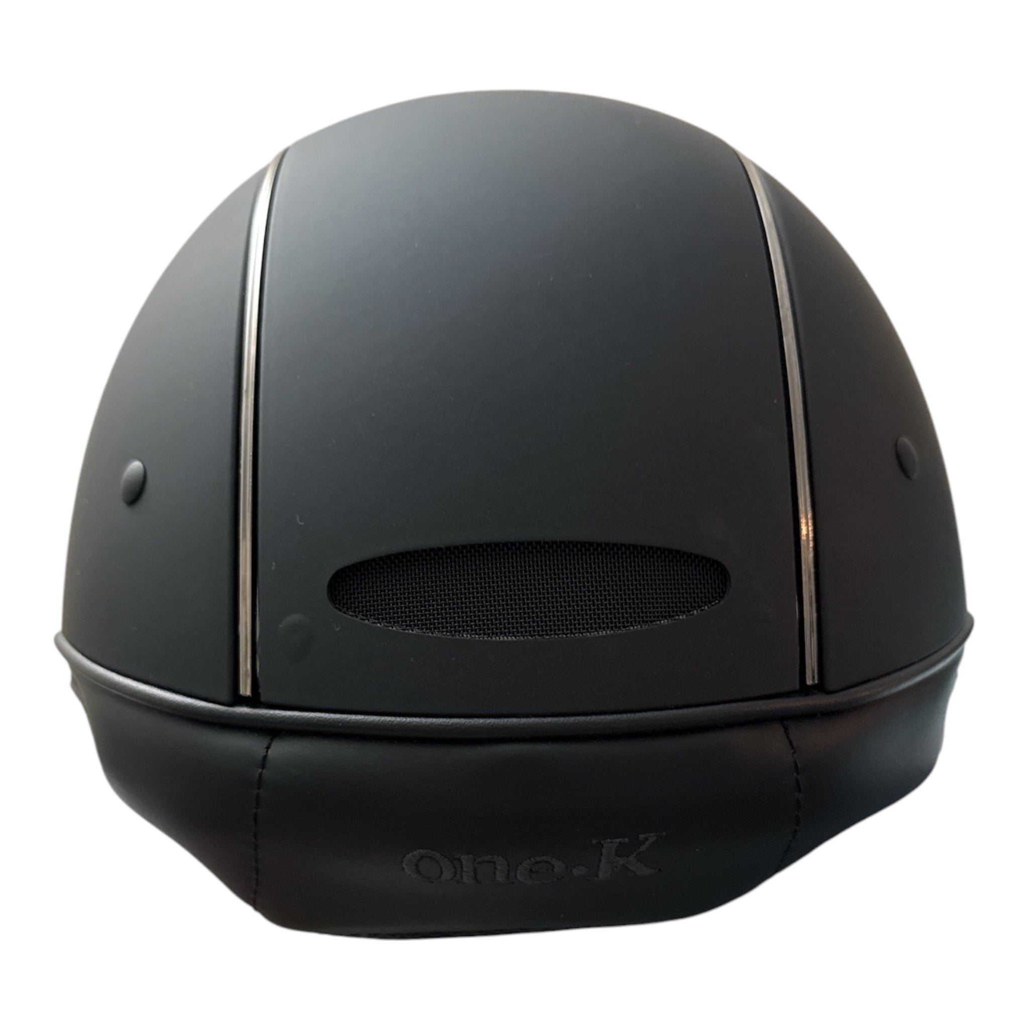 One K Defender Helmet - Matte Black with Chrome / Size Small (53-54)    NEW