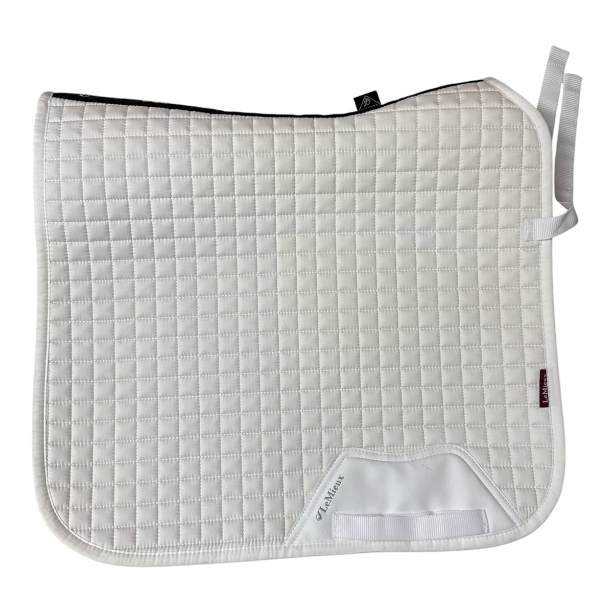 LeMieux Cotton Dressage Square - White / Size Large