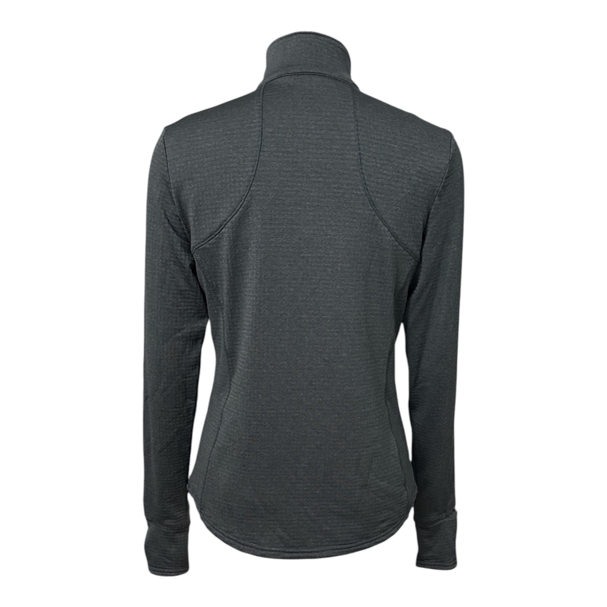 Ariat Women's Gridwork Fleece 1/4 Zip - Dark Grey / Size Small