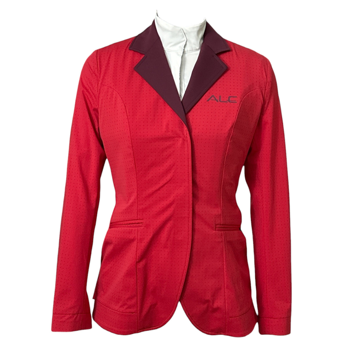 ALE Tailor Made Custom Show Coat Perforated "Boreas" Sample - IT 40 / Red