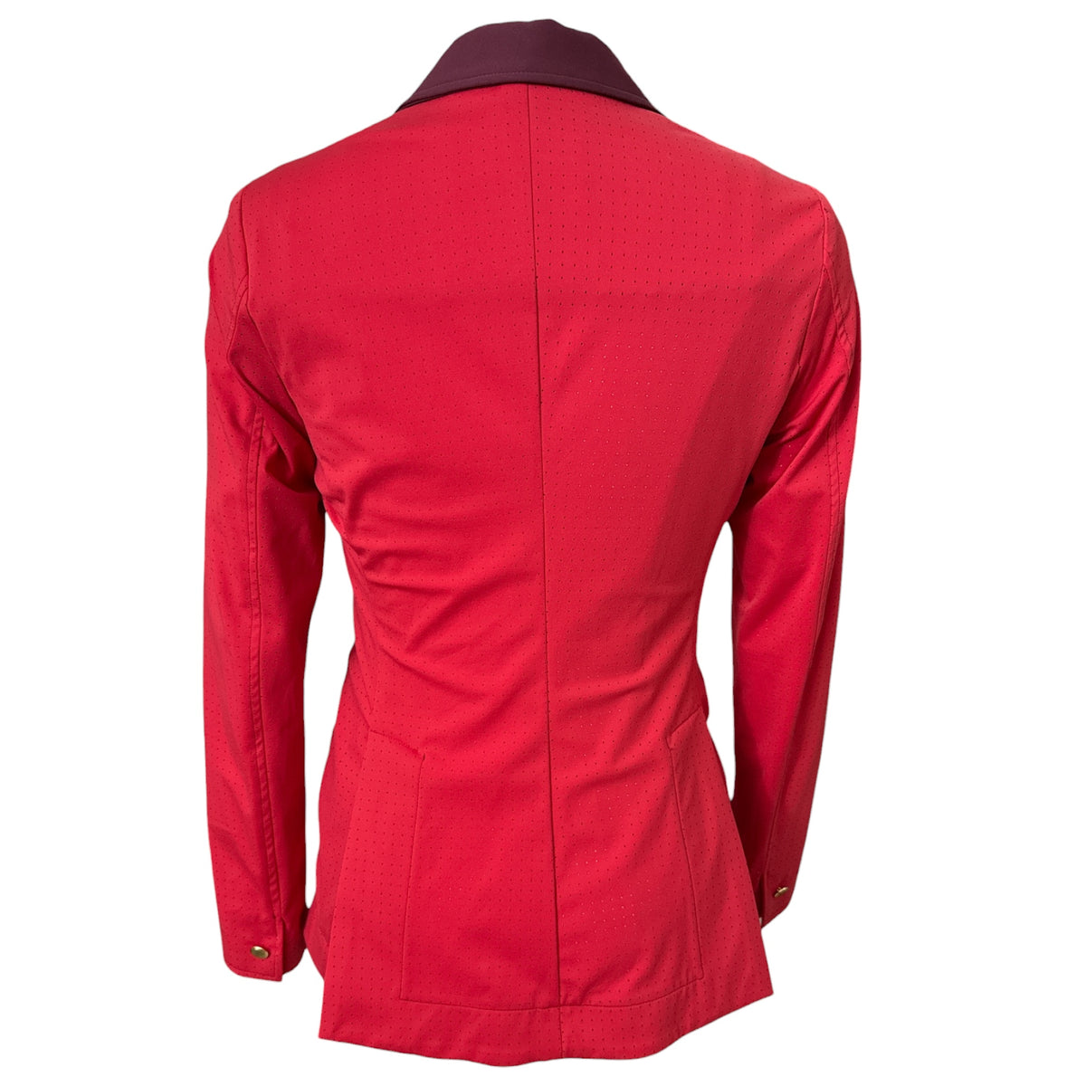 ALE Tailor Made Custom Show Coat Perforated "Boreas" Sample - IT 40 / Red