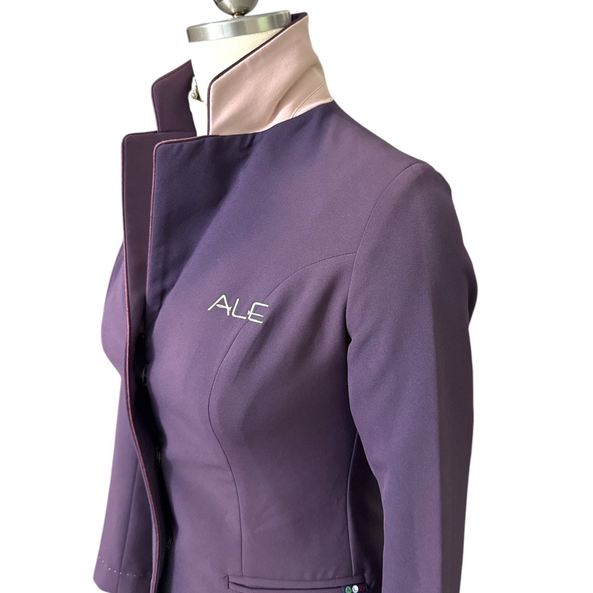 ALE Tailor Made Custom Show Coat "The Nude" Sample - IT 38 / Purple