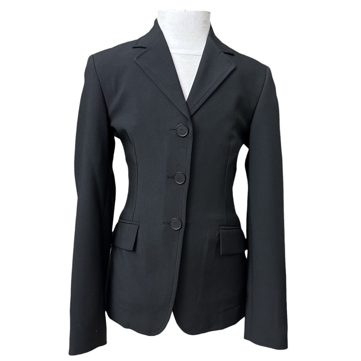 RJClassic Girls Skylar Jr. Show Coat - Black / Size 12 R