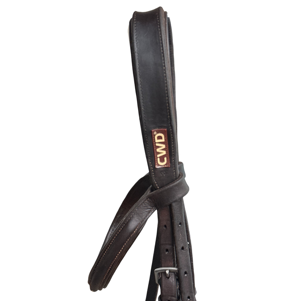 CWD Raised French Noseband Bridle Fancy Stitching- Size 3