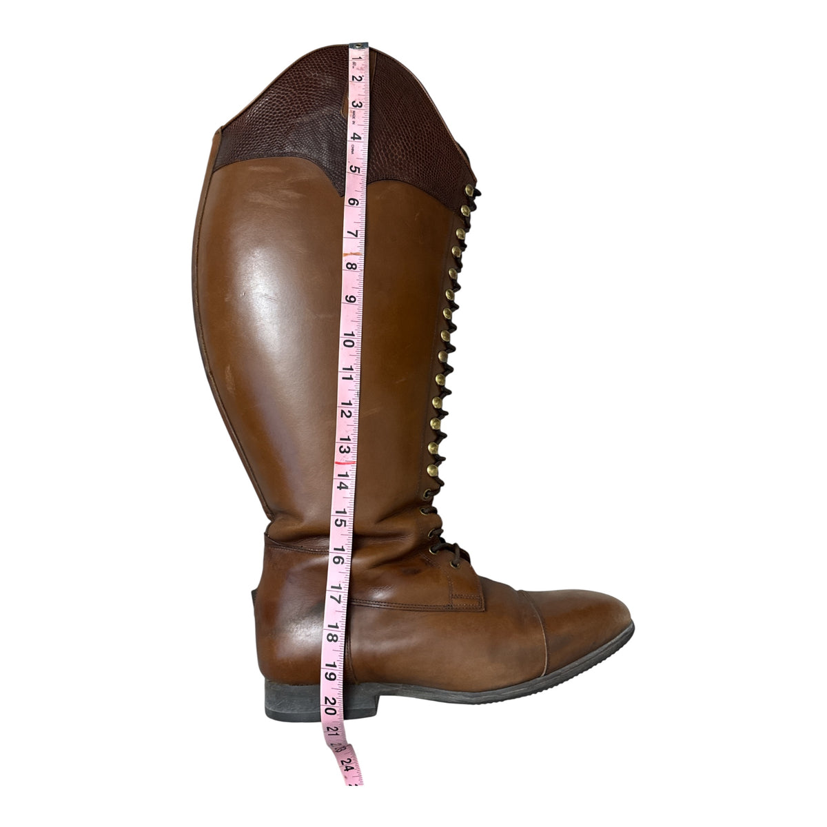 Celeris Custom Bia Boot - Brown Nut Leather / Size US 9 Wide