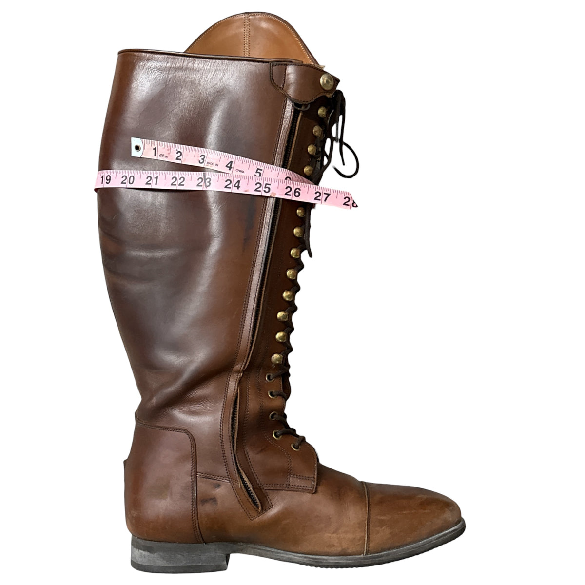 Celeris Custom Bia Boot - Brown Nut Leather / Size US 9 Wide