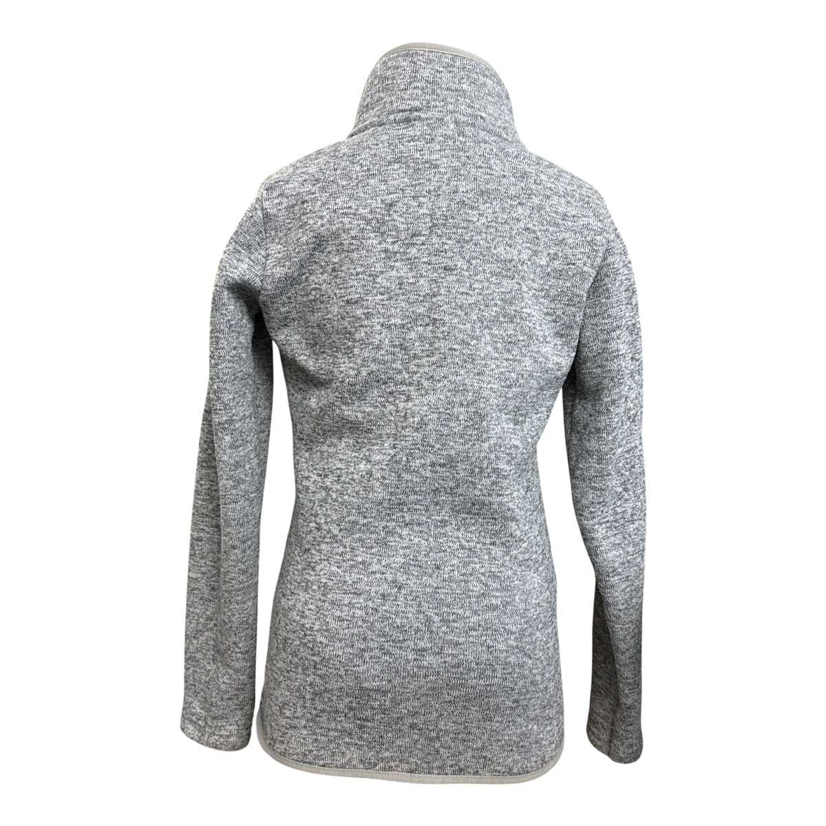 Horze Kids Zip Up Fleece Jacket - Grey / Size 11-12 Years Old