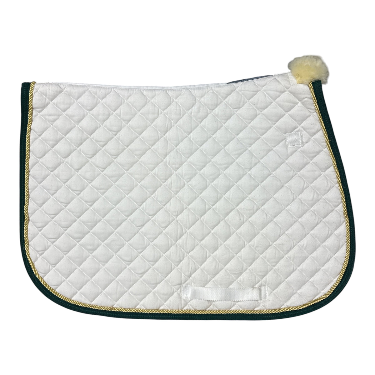 Devoucoux Biarritz Saddle Pad with Sheepskin Wither - Full / Horse Size