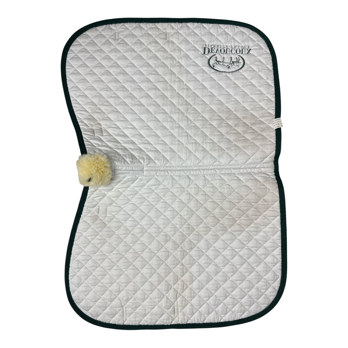 Devoucoux Biarritz Saddle Pad with Sheepskin Wither - Full / Horse Size