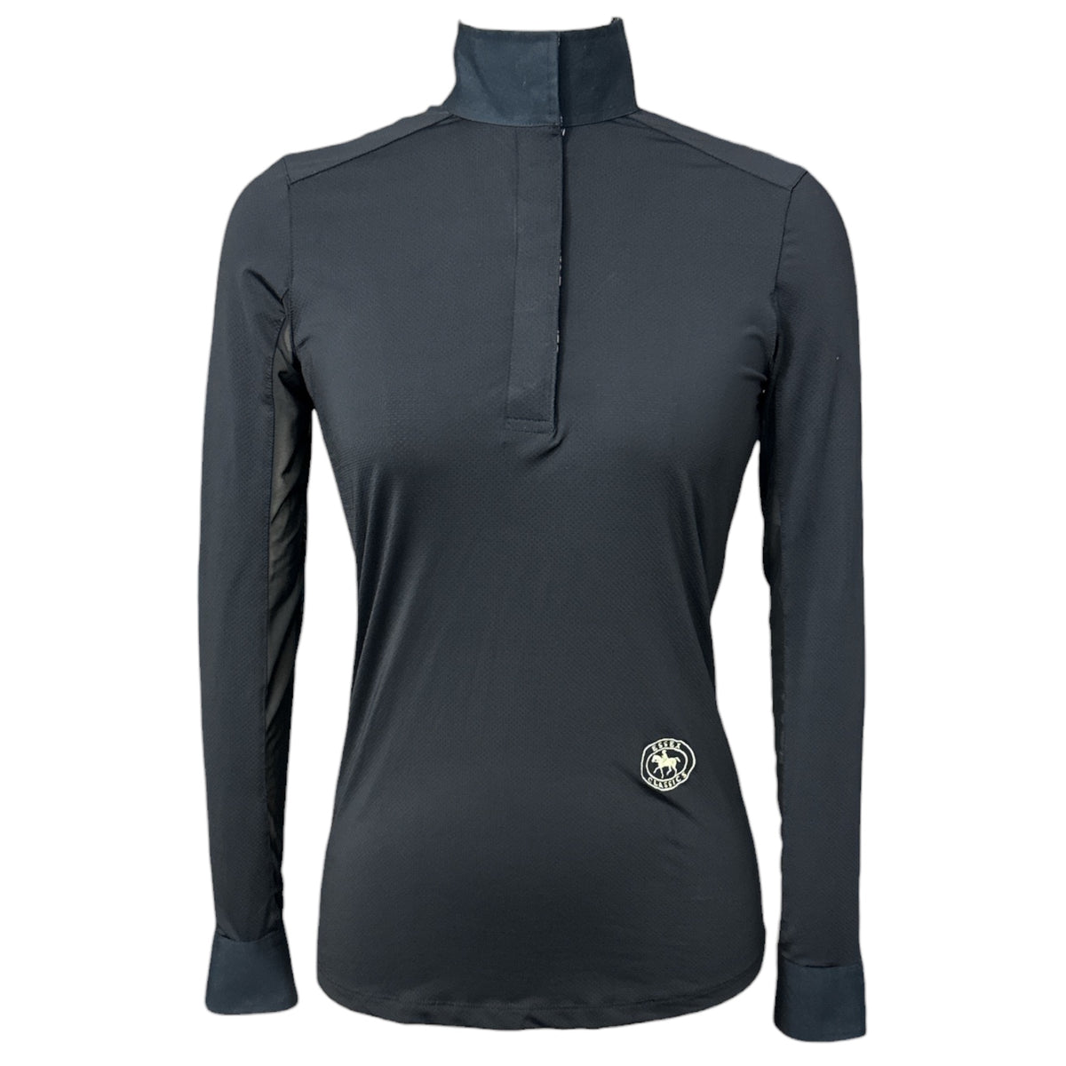 Essex Classic Long Sleeve Shirt  - Black /Size XS