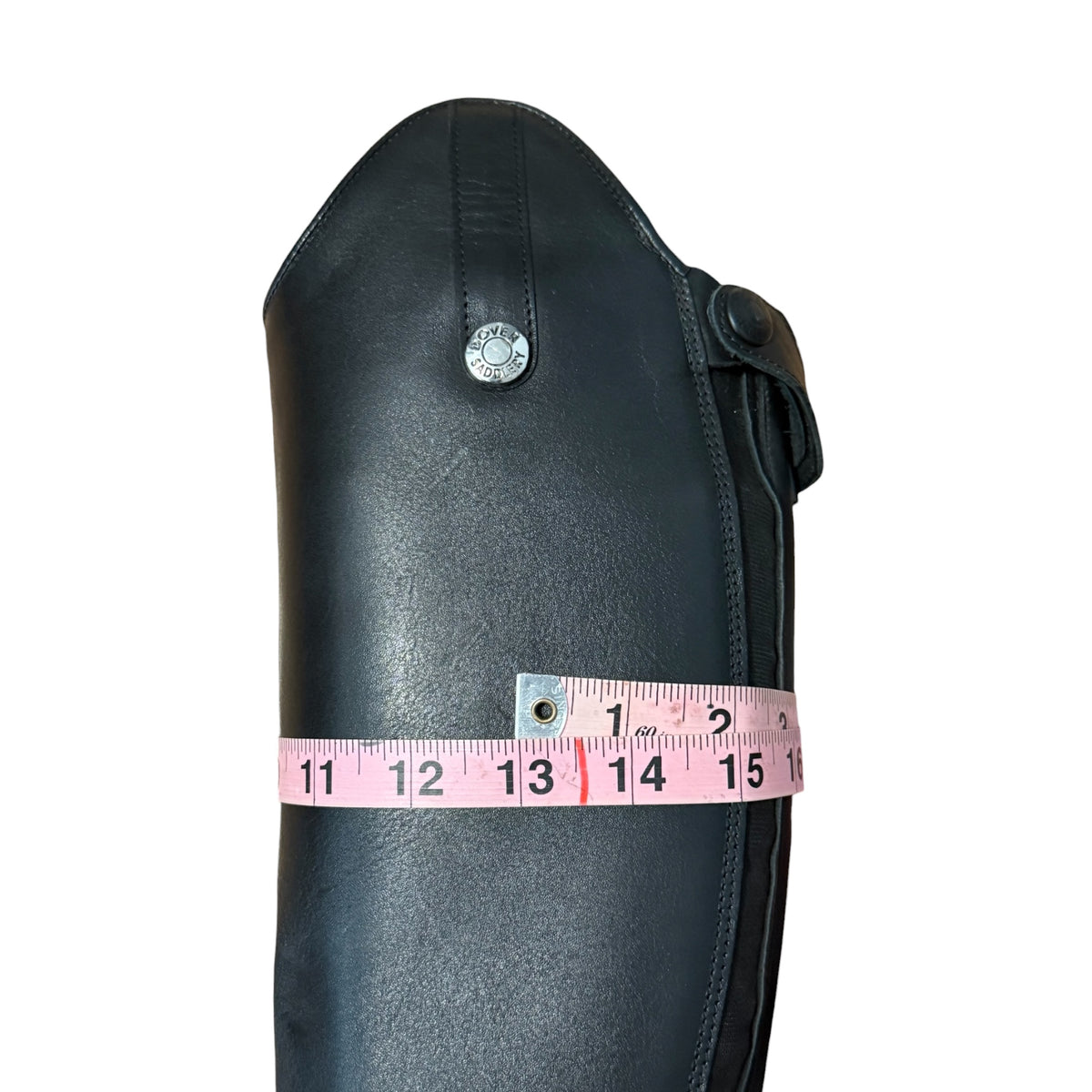 Dover Saddlery Madison Field Boots -  Black / Size 6.5 Slim Calf Short Height