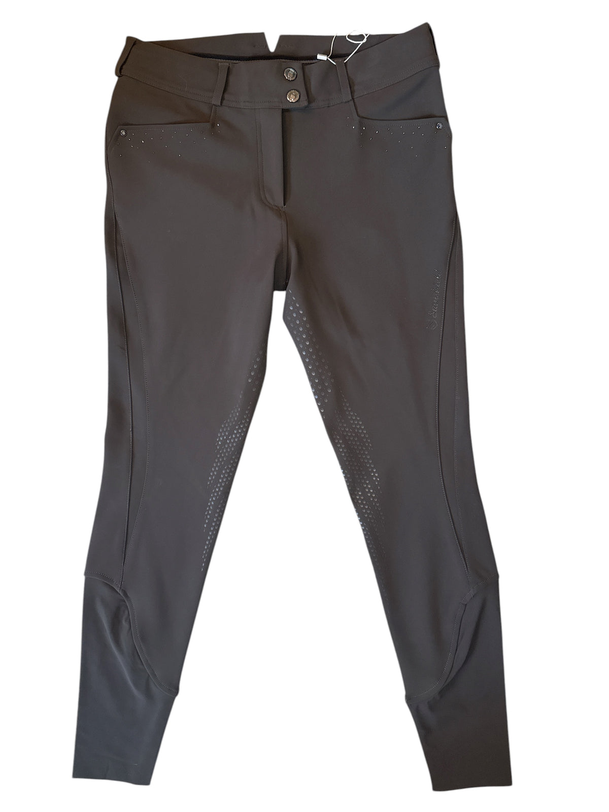 Samshield Delice Full Seat Grip Breeches - Mocha Brown / Size FR 36 (US 26)  NEW