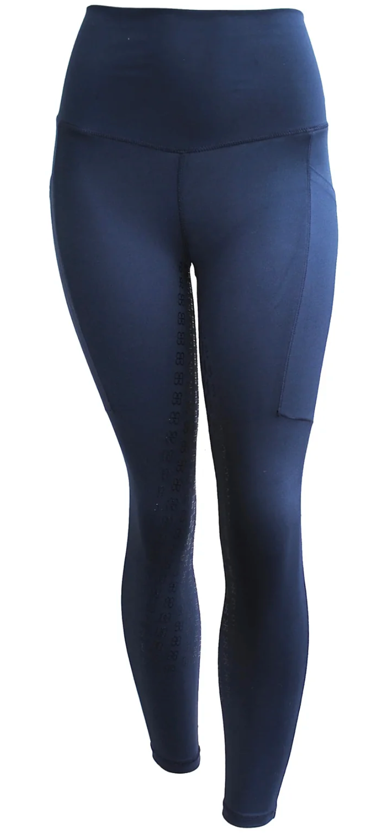Barn and Beyond Equestrian Finn Full Seat Riding Tights - Size XXL / Navy Blue  NEW