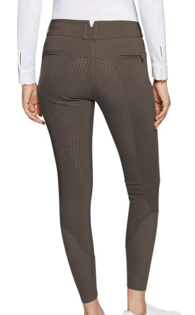 Samshield Delice Full Seat Grip Breeches - Mocha Brown / Size FR 26 (US 26)  NEW