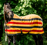 Horseware Ireland Newmarket Fleece Cooler - Gold Witney / Size 78"   NEW