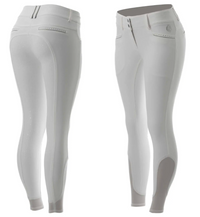Equinavia Victoria Silicone Full Seat Breech - White / Size US 30  NEW