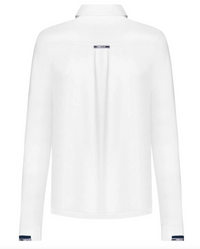 Fair Play Mens John Long Sleeve Show Shirt - White / Size Large   NEW