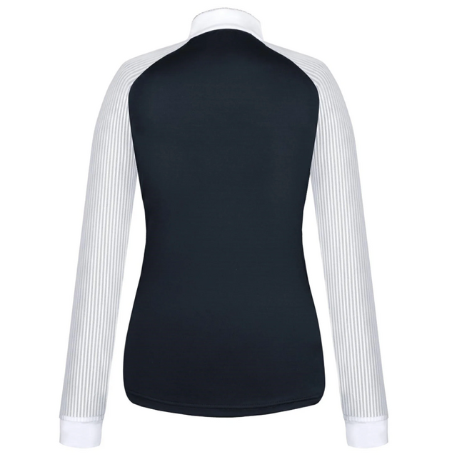 Fair Play Justine Airy Long Sleeve Show shirt - Black / Size Small (EU 36)  NEW