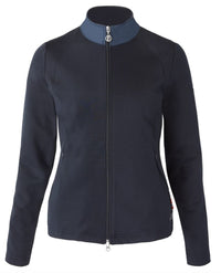 B Vertigo Linnea Womens Sweatshirt Jacket - Dark Navy / Size EU 44 (US 14) NEW