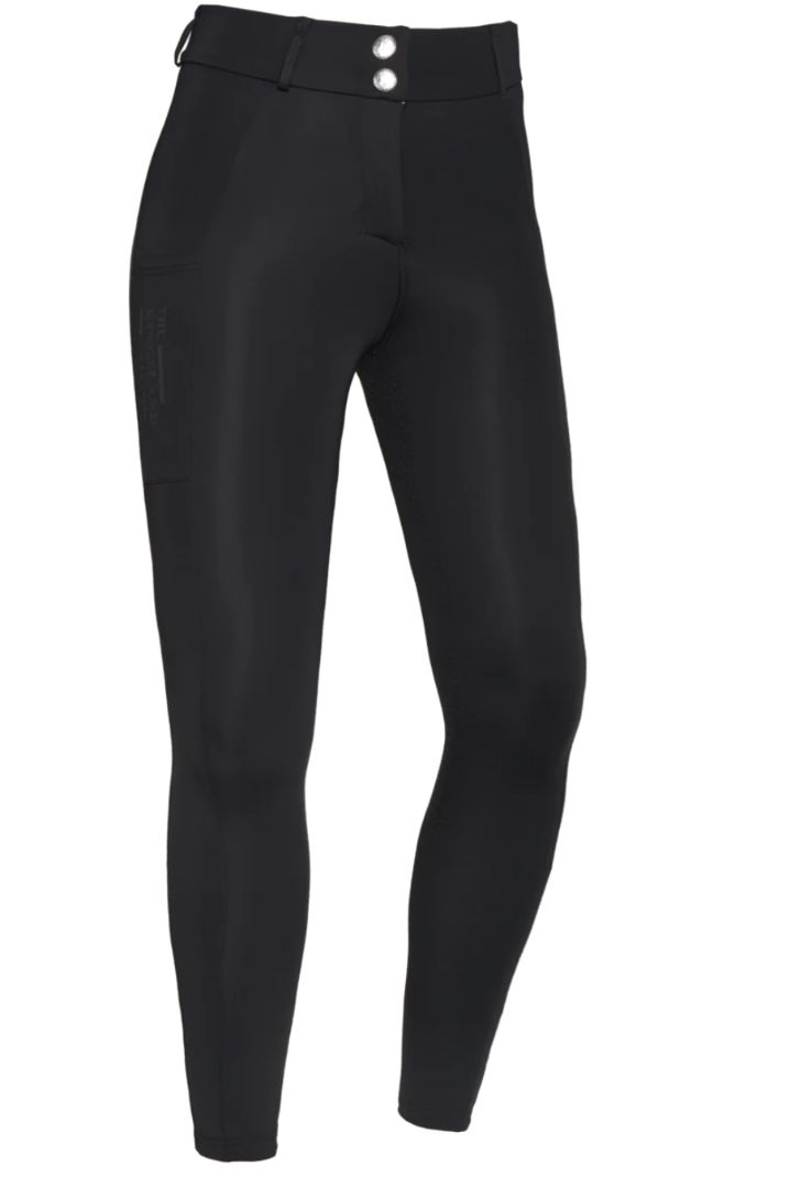 Kingsland KL Kaya Full Seat Grip Breeches - Black / Size 34 (US 24) NEW