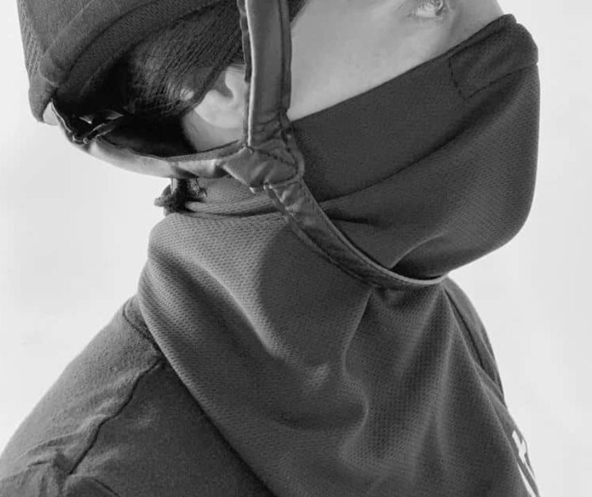 Equifit AgSilver Face Wrap - Black NEW