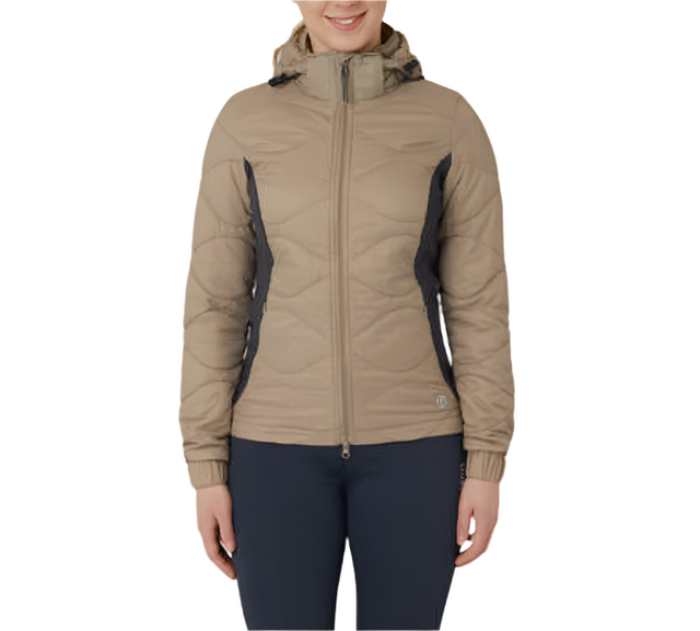B Vertigo Brielle Women's Hybrid Riding Jacket - Weathered Teak Beige / Size EU 38 (US 8)  - NEW