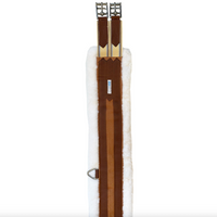 Lettia Coolmax Fleece Girth - Brown / Size 52"   NEW