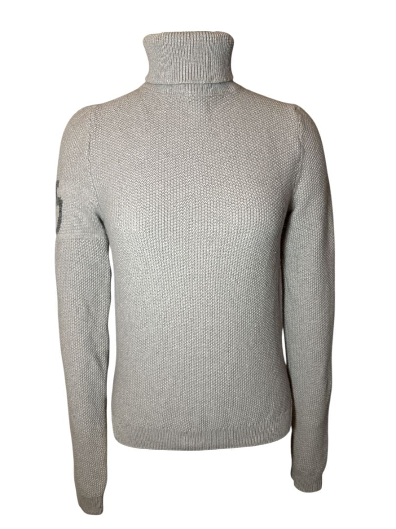 turtleneck grey sweater