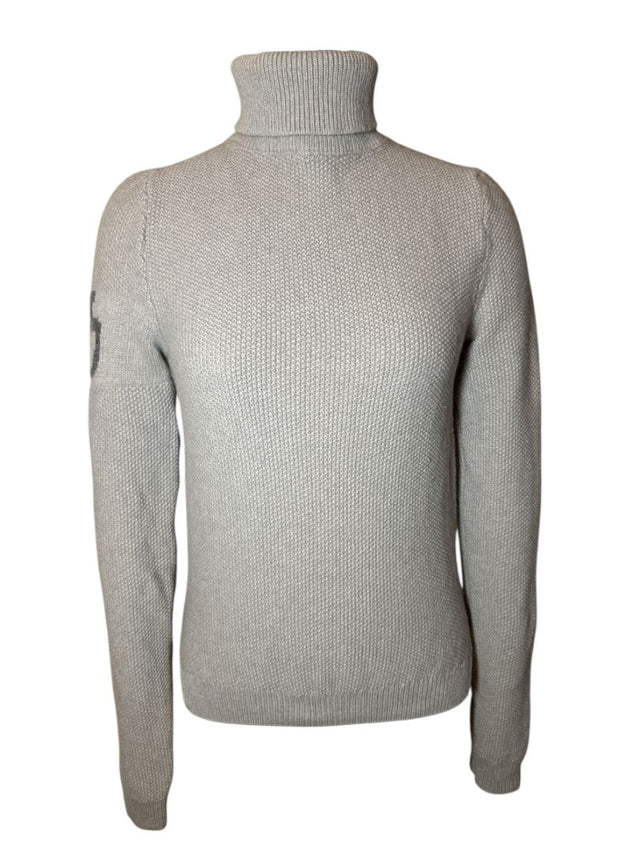 turtleneck grey sweater